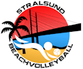 Logo Beachvolleyball in Stralsund