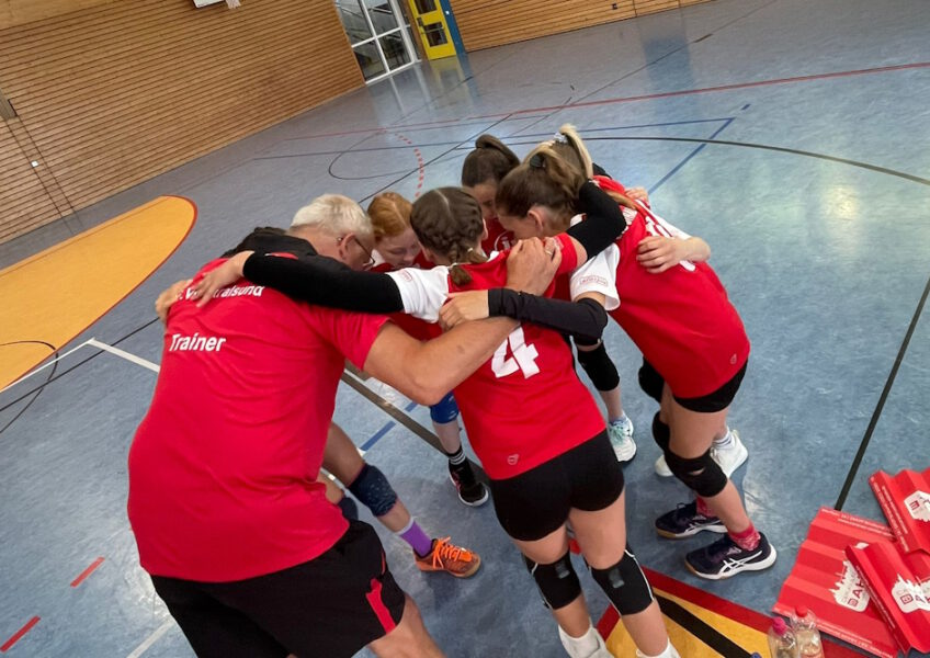 Team-Motivation vor dem Spiel (Foto: Privat)