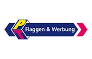 PT-Flaggen und Werbung