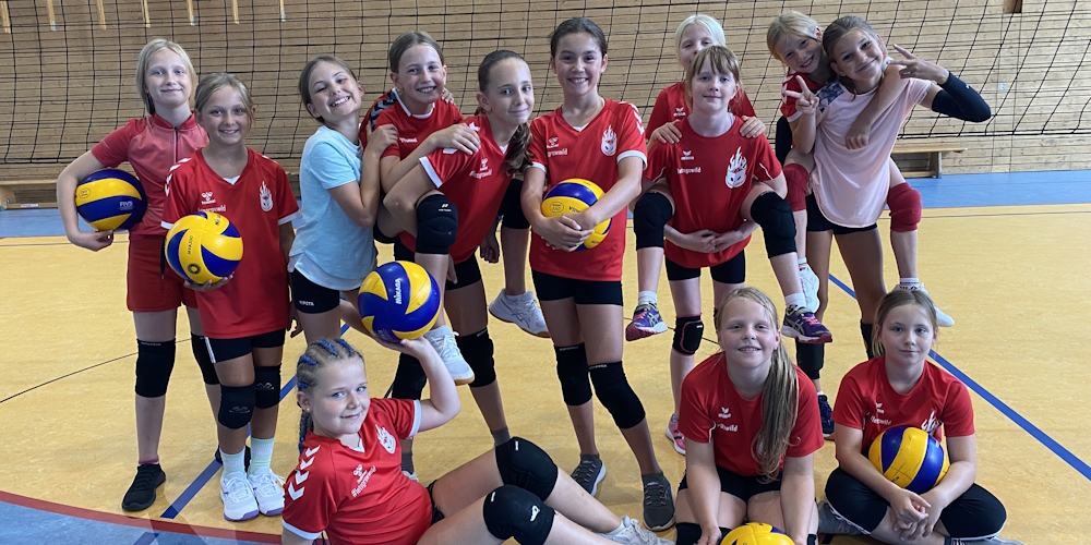 Die Mädels unserer Wildcats Talente U12 w (Foto: Dirk Krüger)