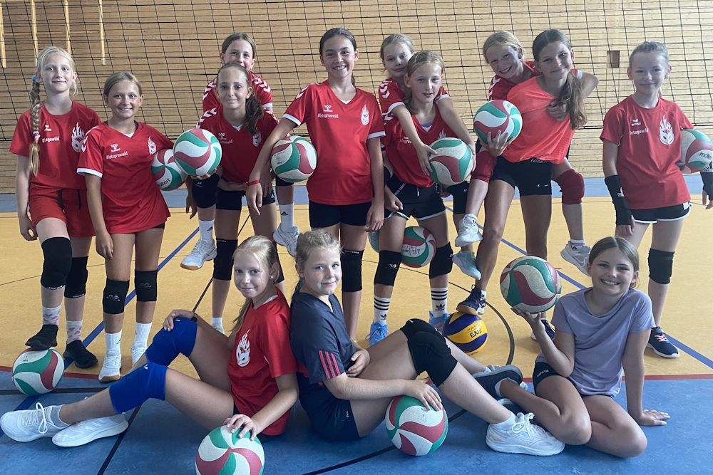 Die Mädels unserer Wildcats Talente U12 w (Foto: Dirk Krüger)