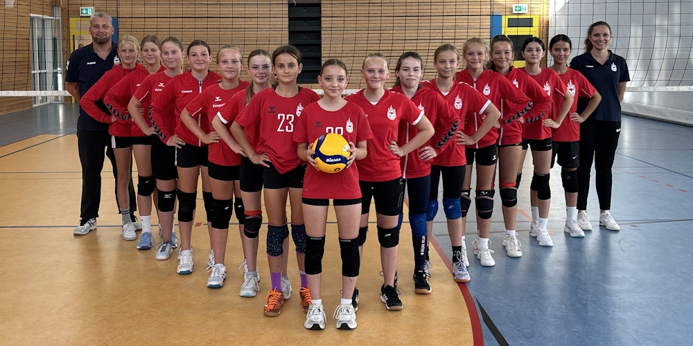 Die Mädels unserer Wildcats Talente U14 w (Foto: Hanna Kostyra)