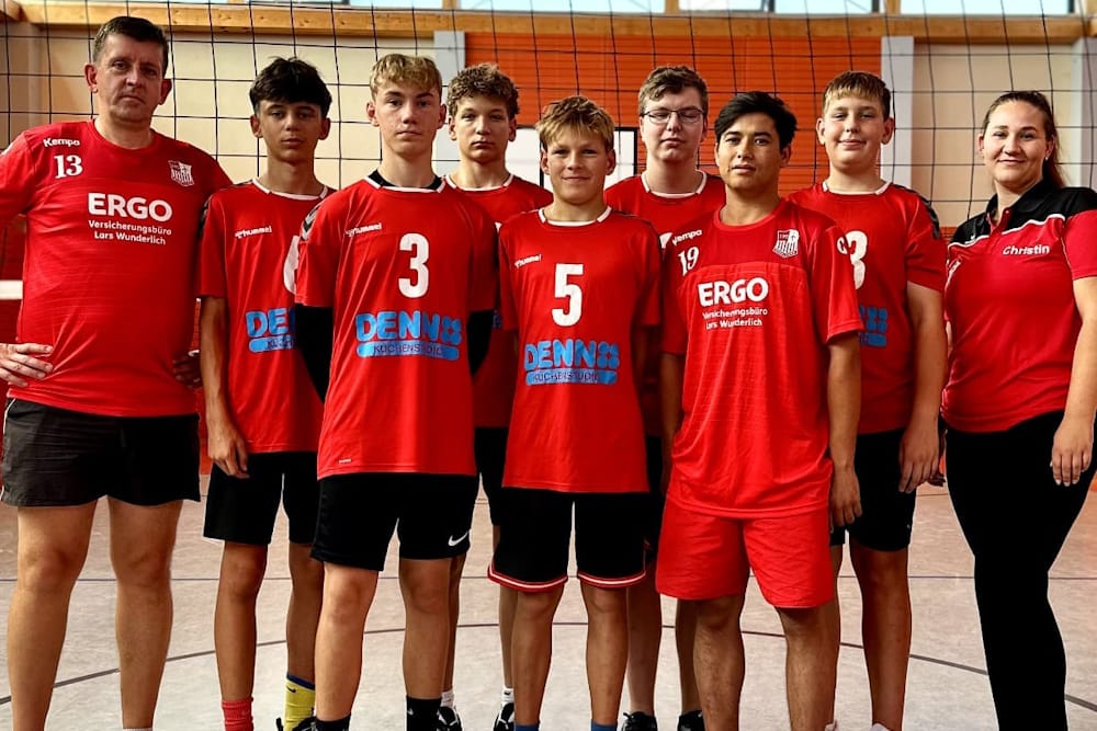 Die Jungs unserer Vikings Talente U18 m (Foto: Daniel Schuch)